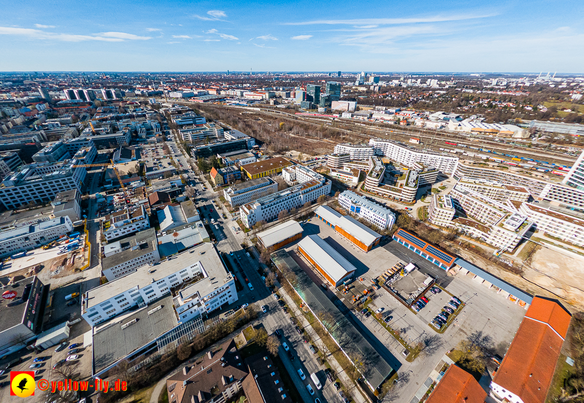 20.02.2023 - der Hachinger Bach zwischen Berg am Laim und Neuperlach